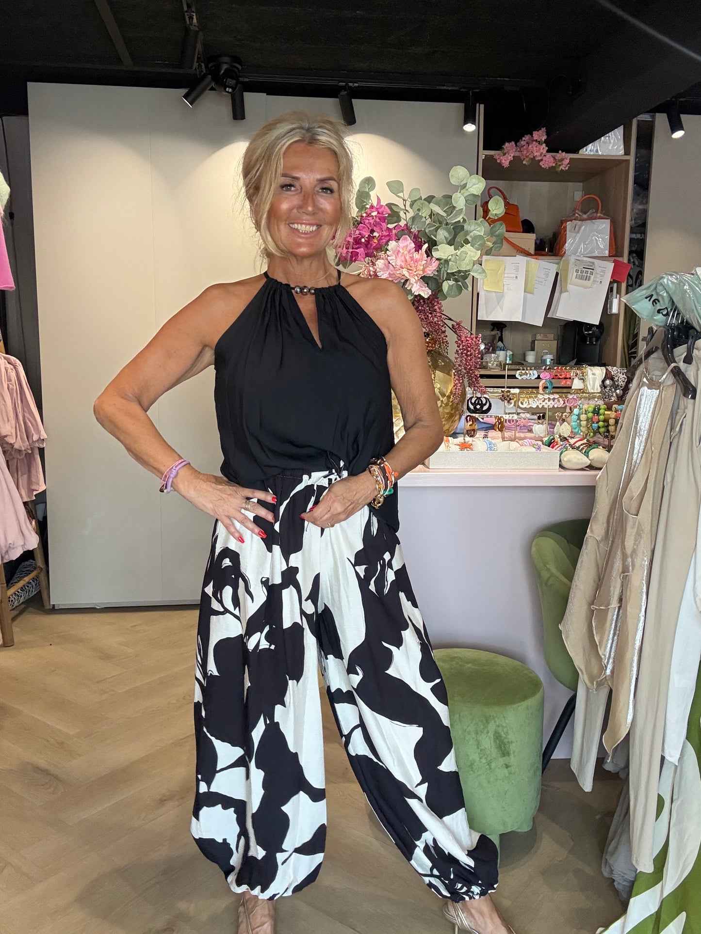 Broek Ballon She Zwart