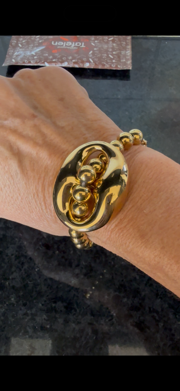 Armband Chuck Goud Verstelbaar