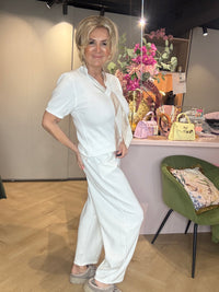 Jog Broekje Off White ballon