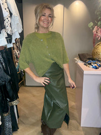 Vestje korte mouw Alpaca Groen