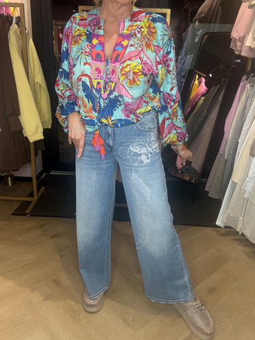 Jeans Broek Vlinder Straight leg