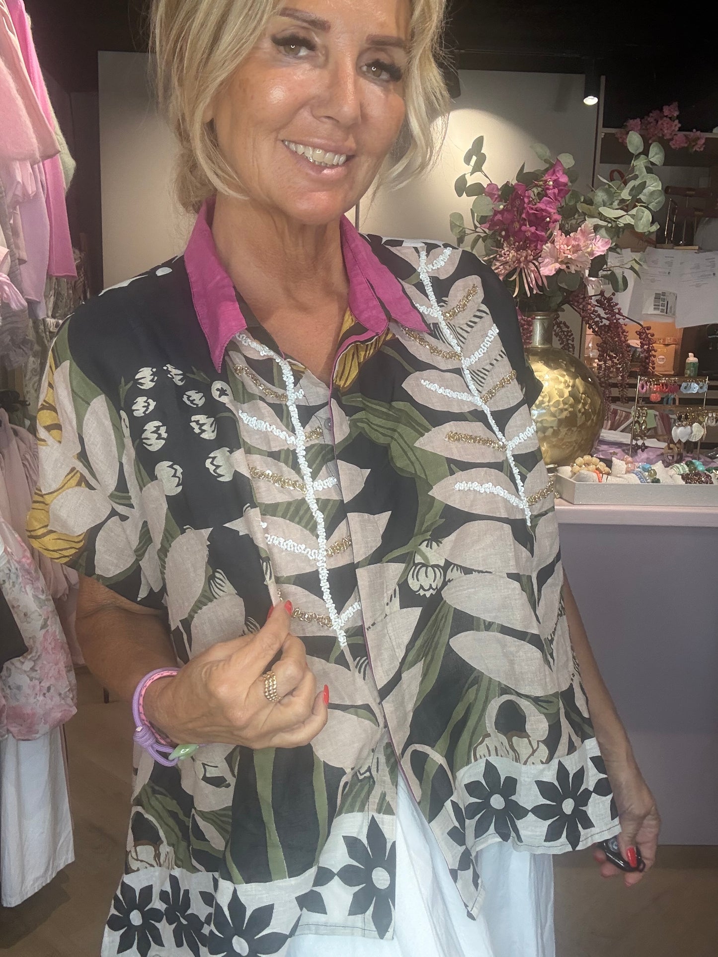 Blusa Marbella Oliva 🏝️