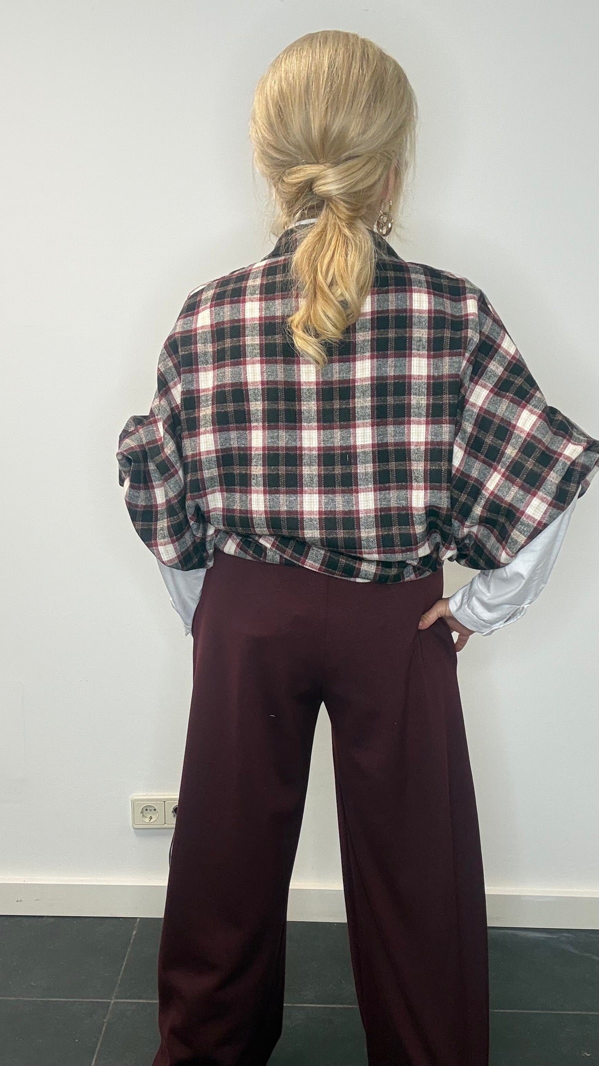 Bluse Emma bordeauxsort