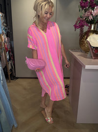 Dress Coral Pink