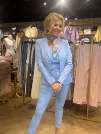 Mi Piace Skinny Trousers Lavender Blue MP202134