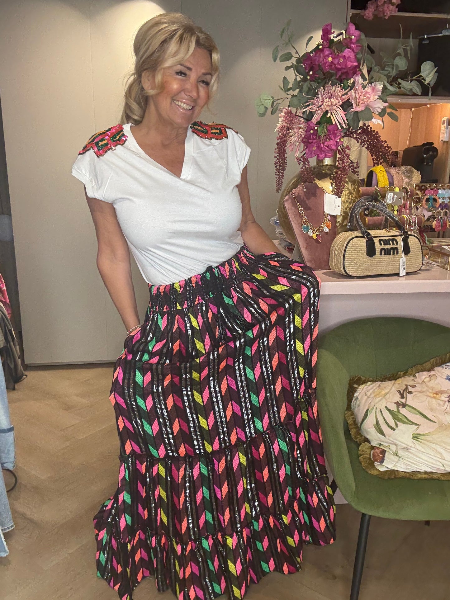 Rok Boho Zwart