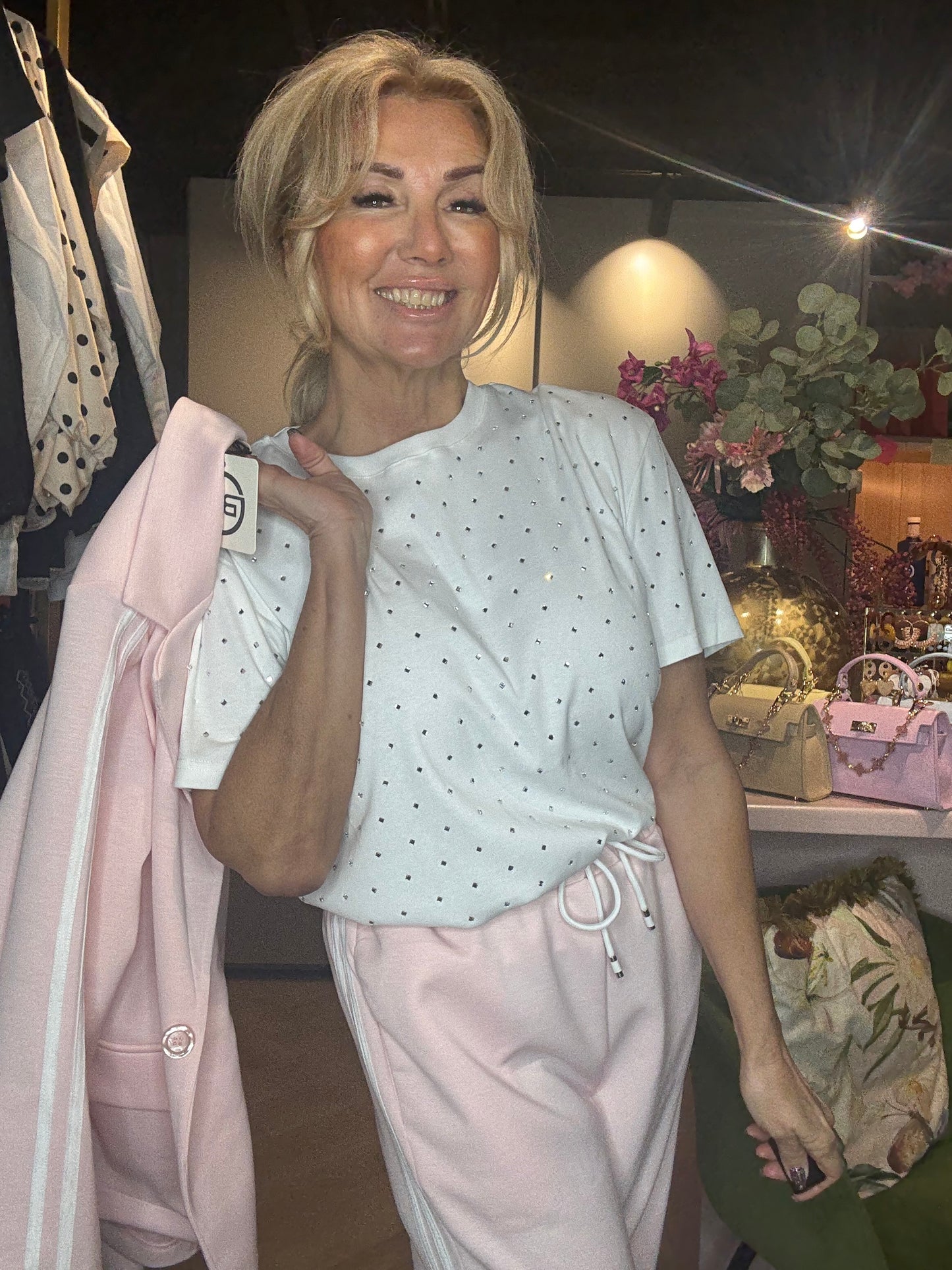 T shirt wit Shine ✨