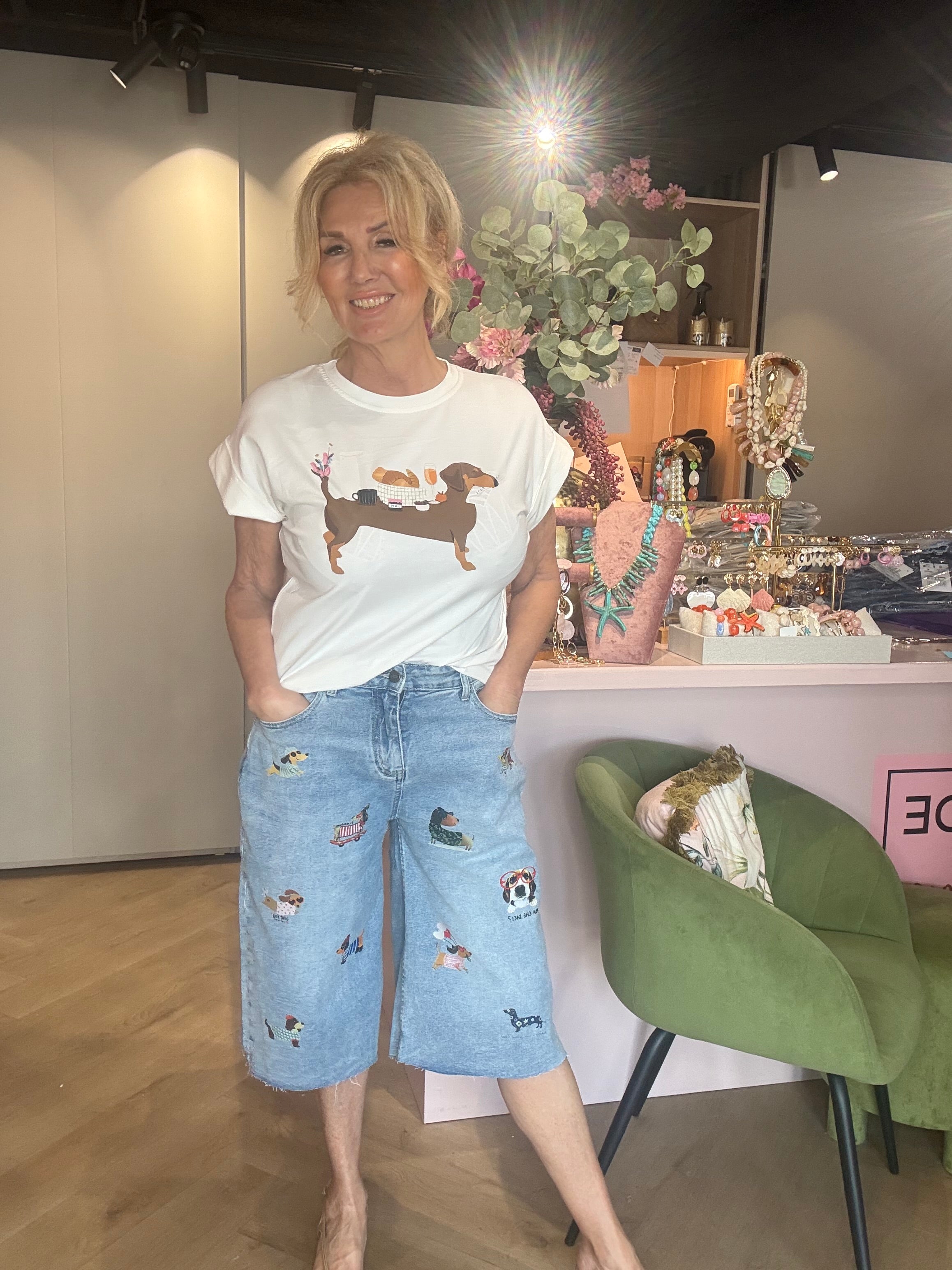Bermuda Jeans Teckel 🐶