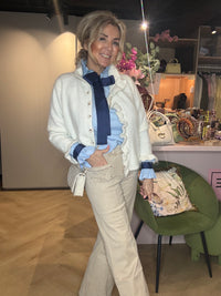 Toxik Jeans Strass beige