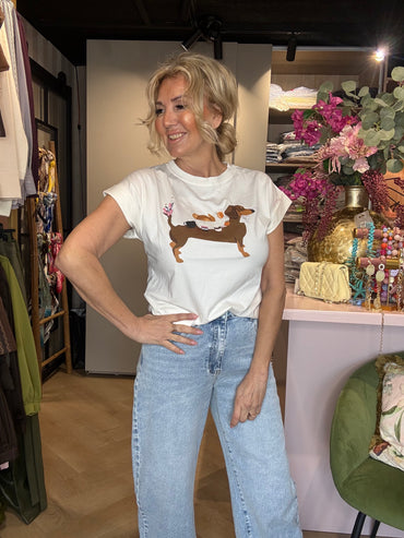 T-Shirt Dackel Croissant 🥐