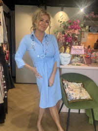 Mi Piace Dress Lavender Blue MP202092