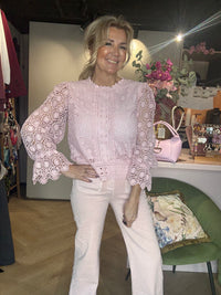 Blouse poeder rose amber