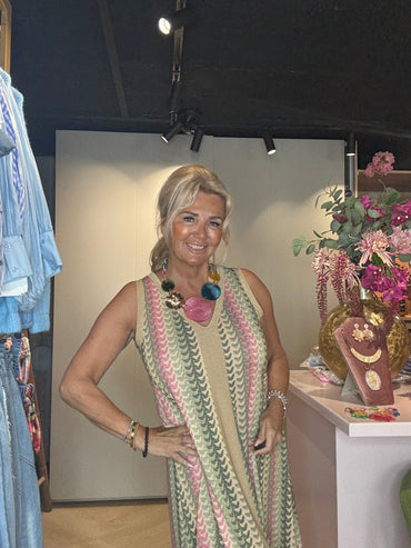 Jurk Luna Dress Linde Groen