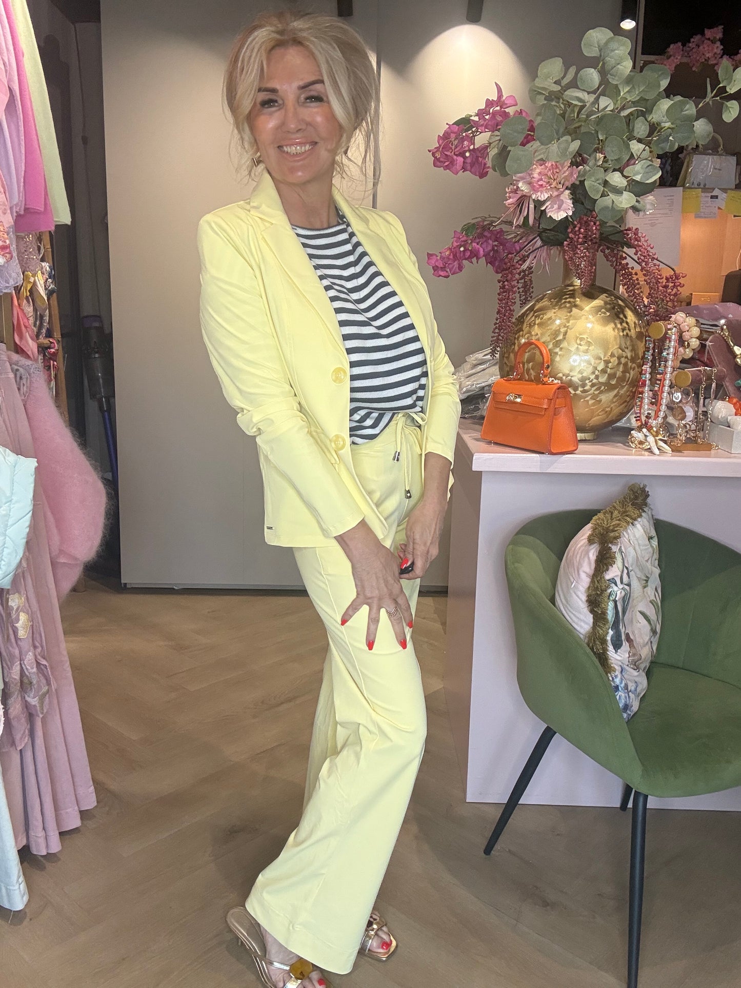 Blazer Mi Piace Jaune Citron MP202015