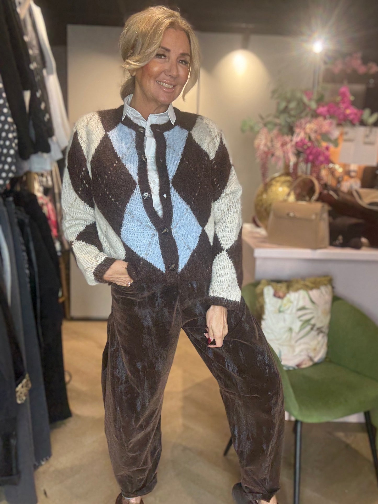 Vest Wiebertje Licht Blauw