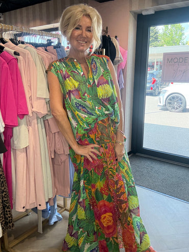 Set Boho de 2 piezas verde