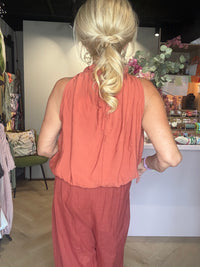 Top halter kraal roest bruin