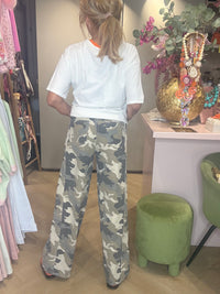 Bukser Camouflage Beige