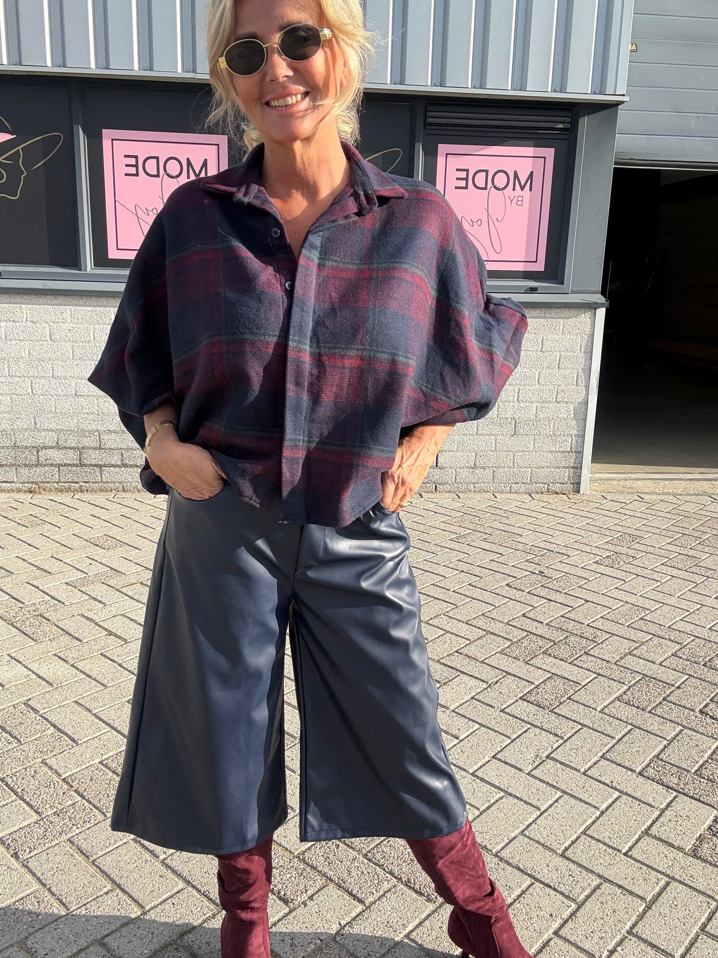 Bermuda-/culotte-shorts mørkeblå Puh