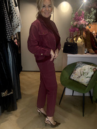 Mi Piace MP202681 Burgundy Bonded jasje