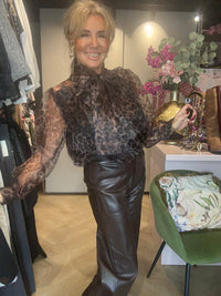 Panther Blouse Voille