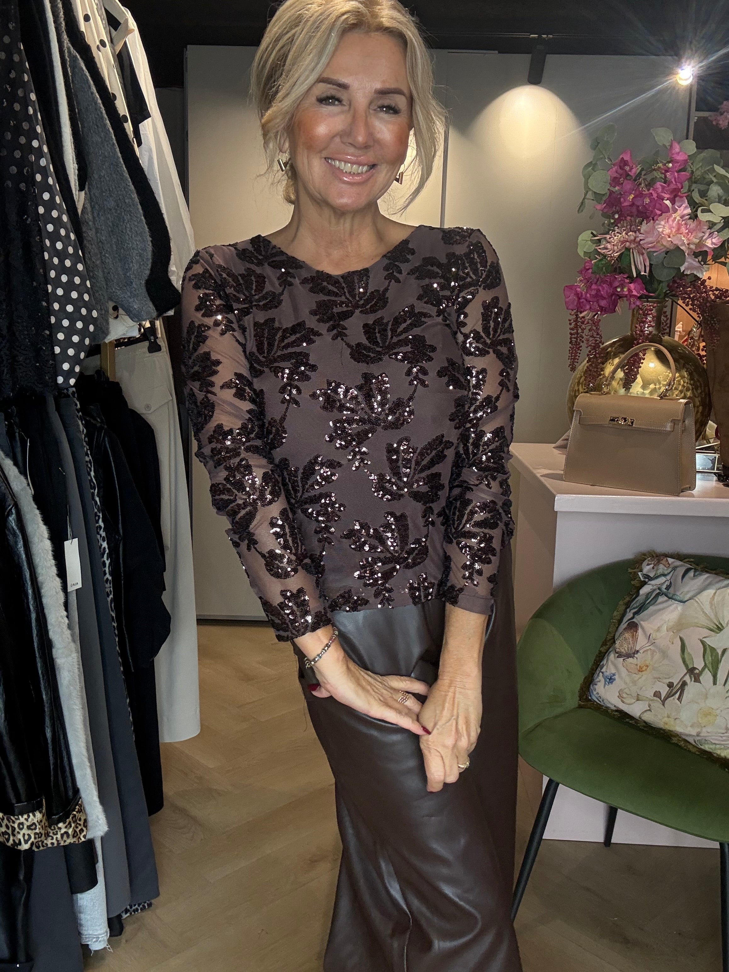 Truitje Bloem Pailletten