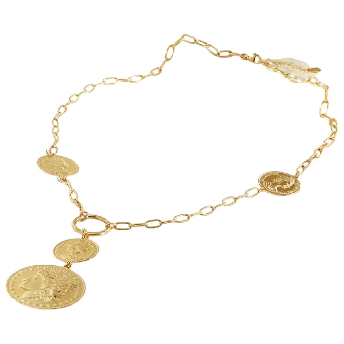 Ketting goud munt