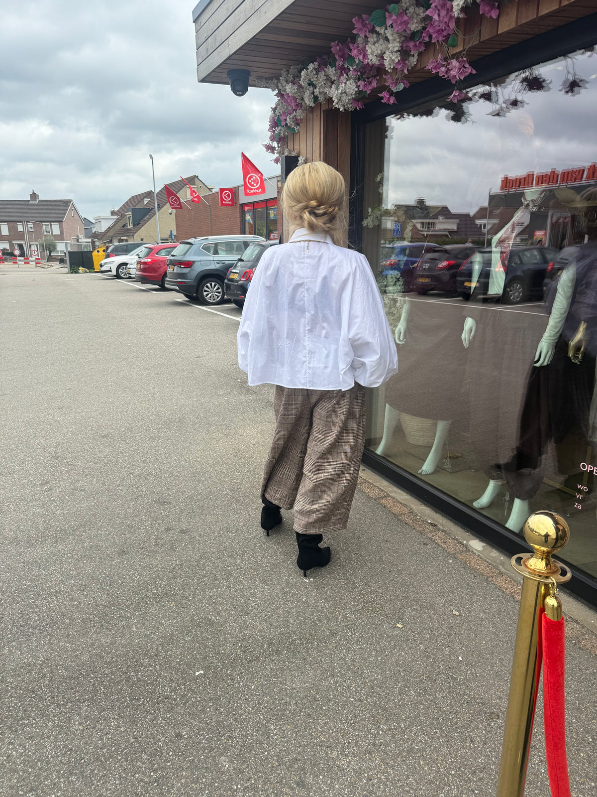 Blouse Emma wit Lange mouw