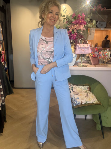 Mi Piace Blazer Lavender Blue MP202015