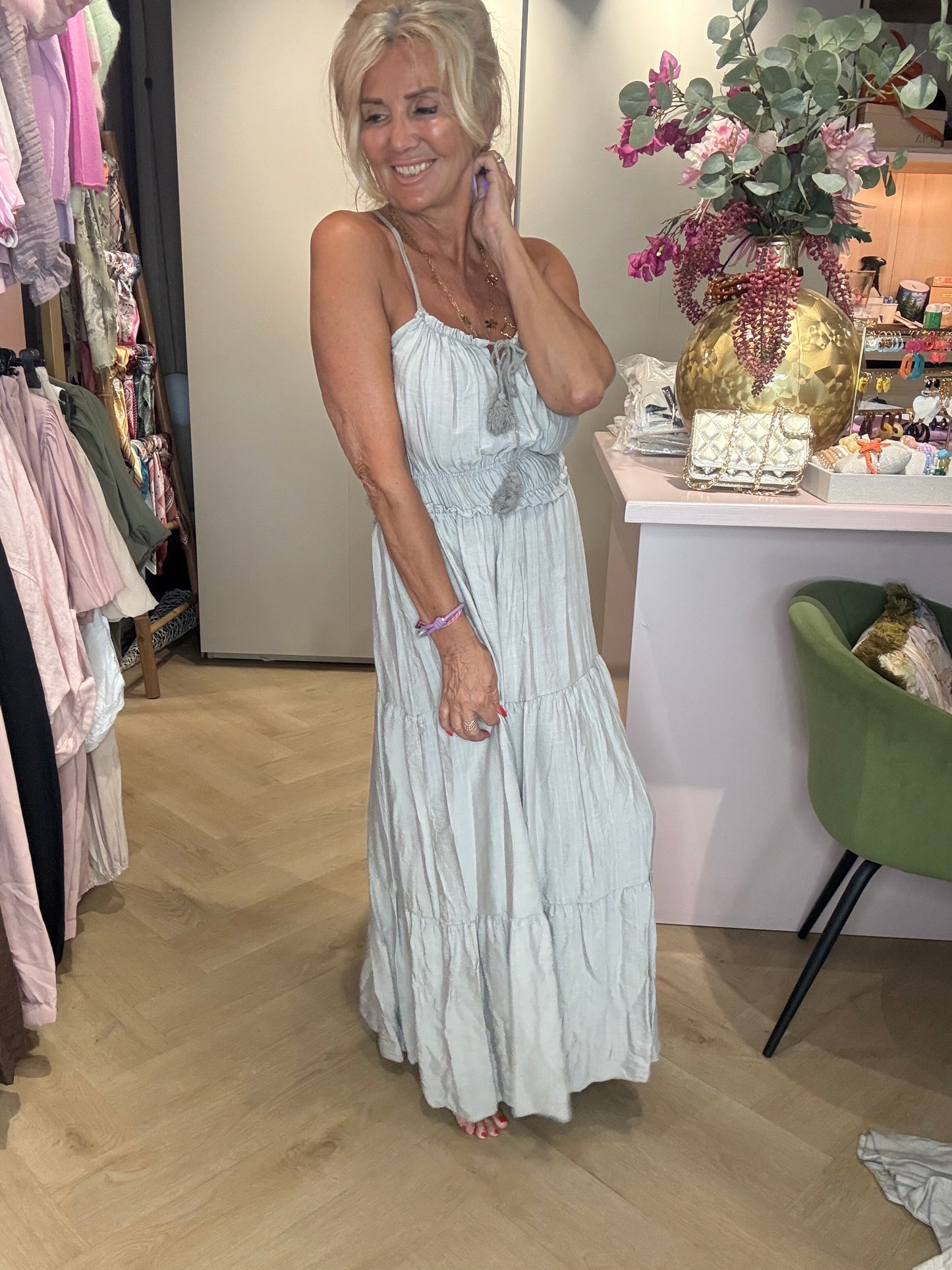 Kleid Joy Taupe