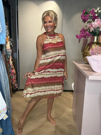 Dress Halter Rood