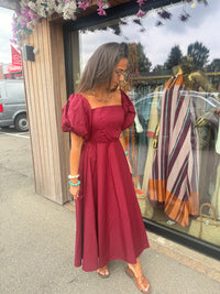 Vestido Cuba Libre Burdeos