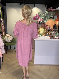 Jurk linnen Blush