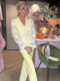 Blazer Kant Butter  Yellow