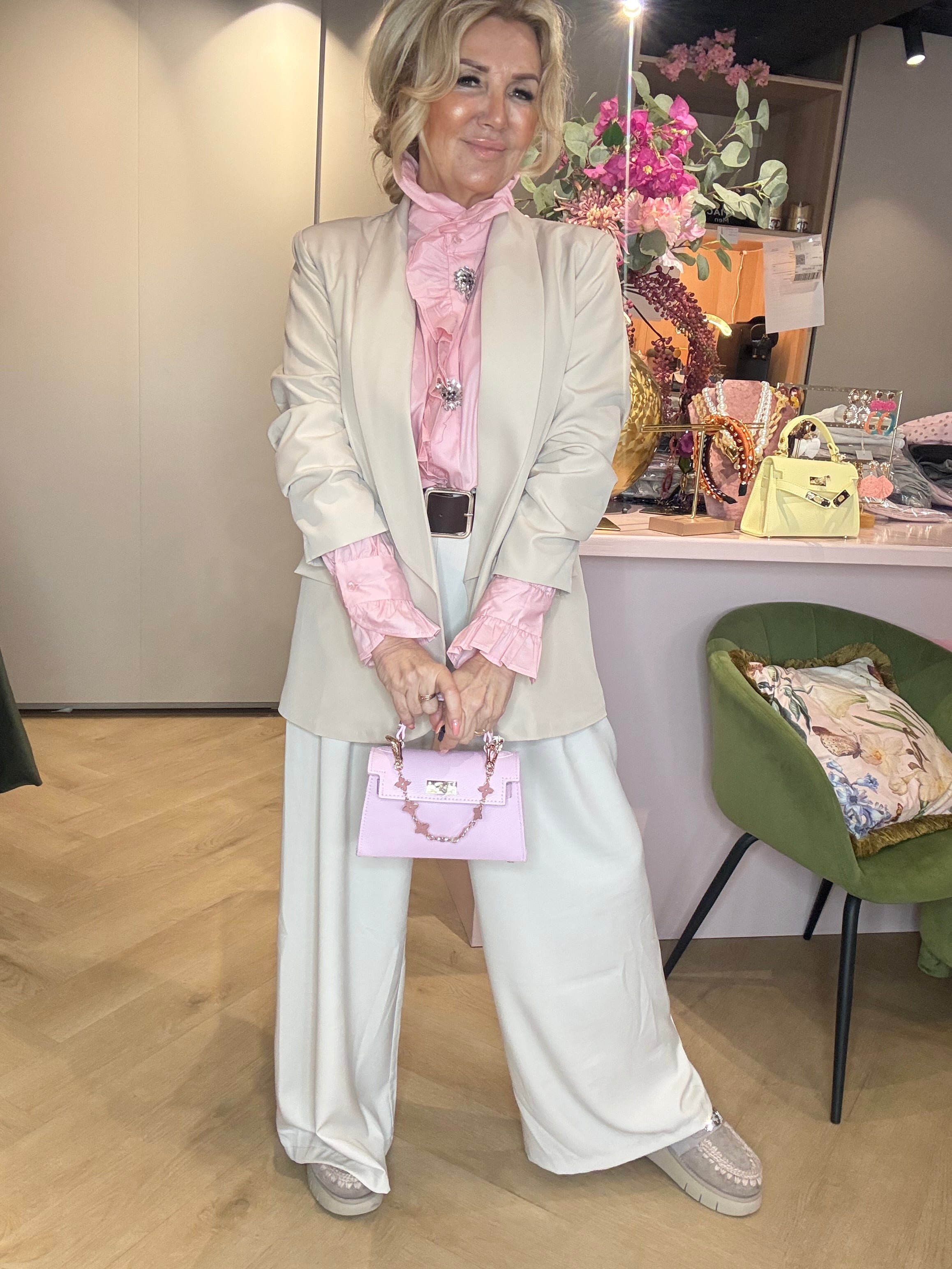 Blouse roessel Rose juweel