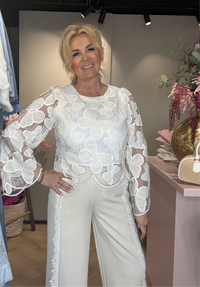 Broek Lace Ecru