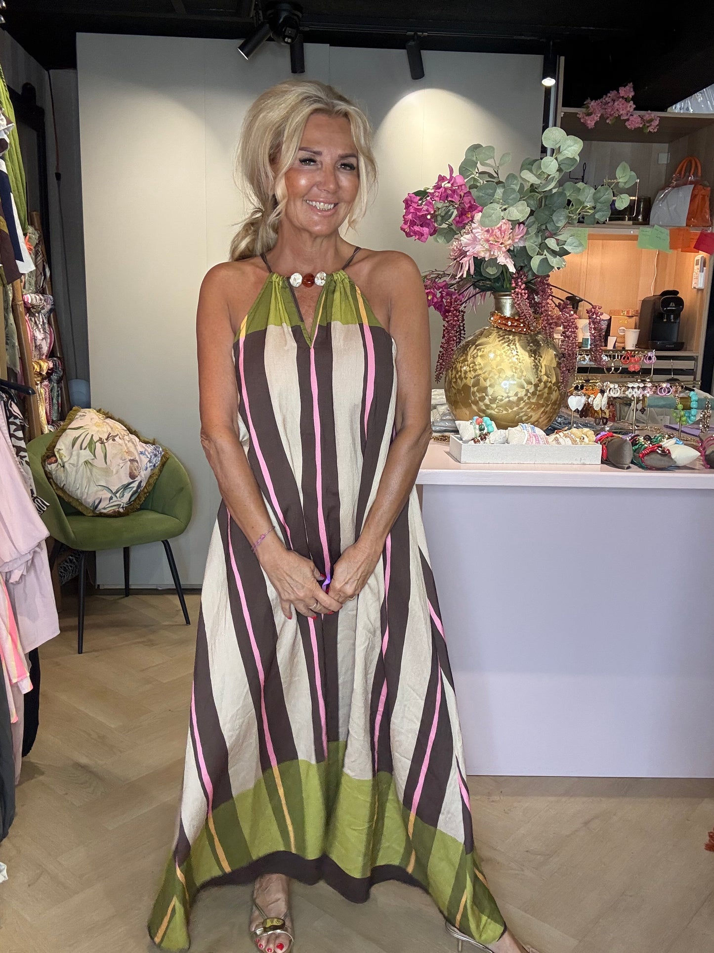 Kleid Ava Matcha