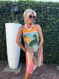 Halter Dress Tropicana 🏝️
