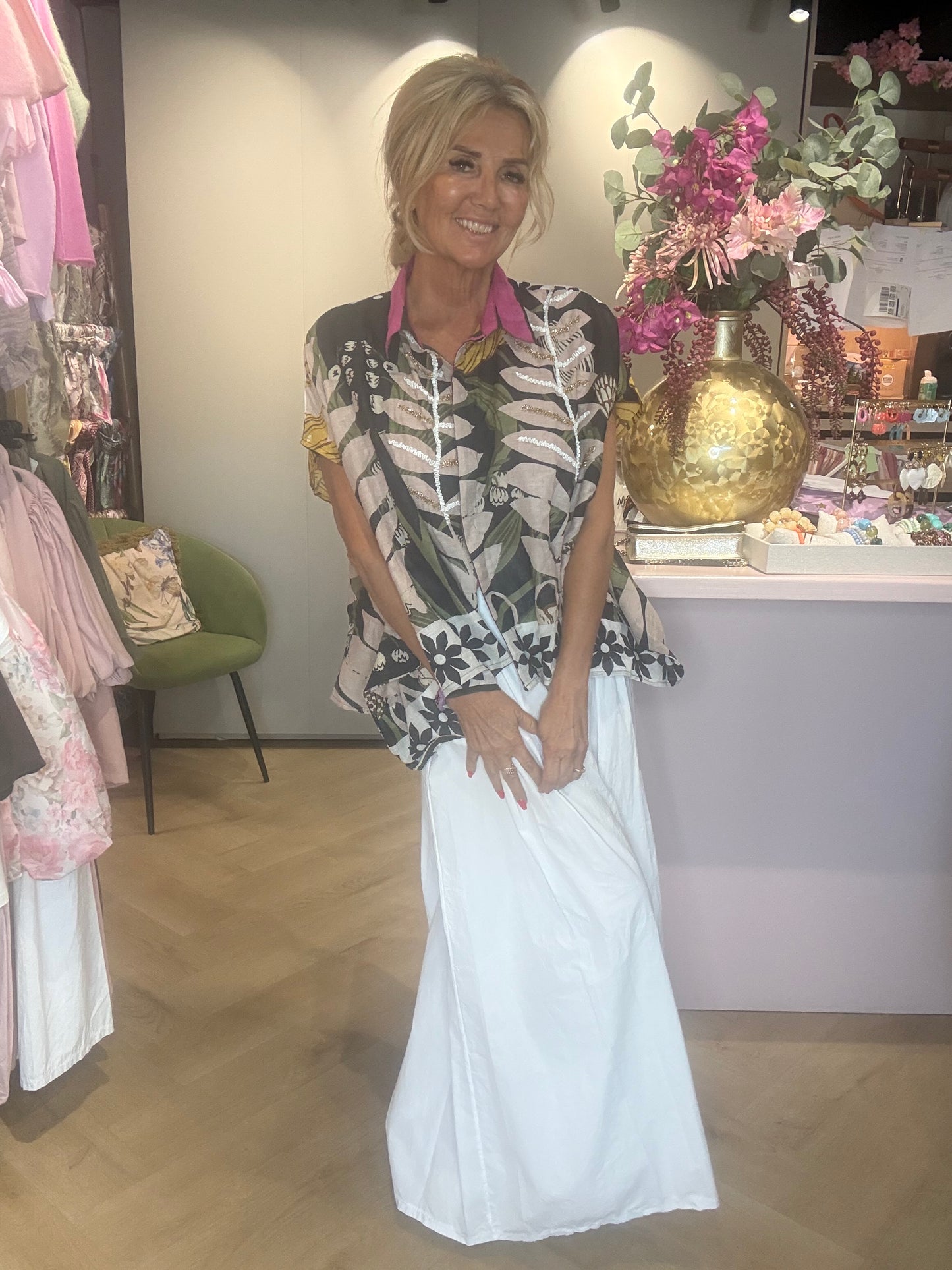 Blusa Marbella Oliva 🏝️