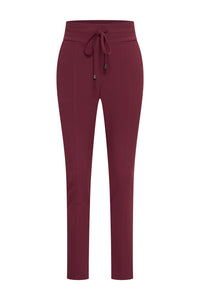 Mi Piace Bonded Travel Broek Burgundy 202632