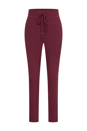Mi Piace Bonded Travel Broek Burgundy 202632