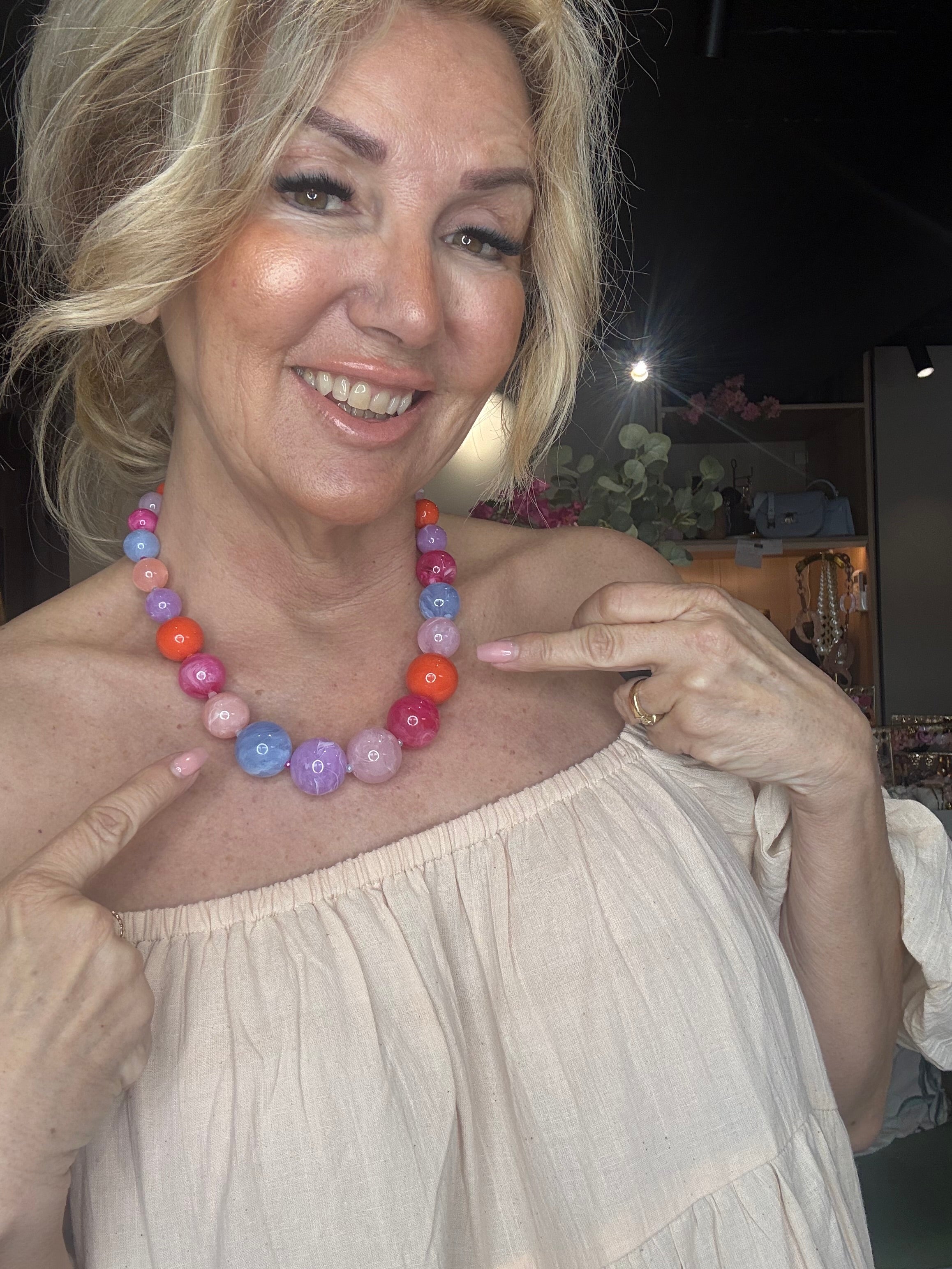 Ketting Multi Collor