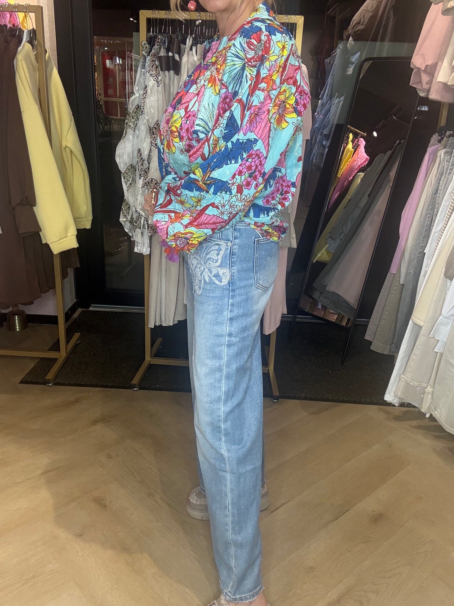 Jeans Broek Vlinder Straight leg