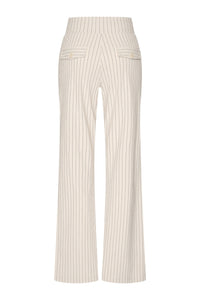 Broek Mi Piace 202136 Straight Pin Stripe Kit-Zwart