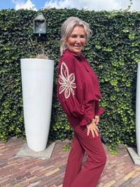 Blouse Bordeaux Gold