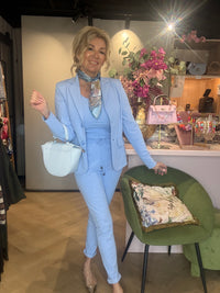 Mi Piace Skinny Trousers Lavender Blue MP202134