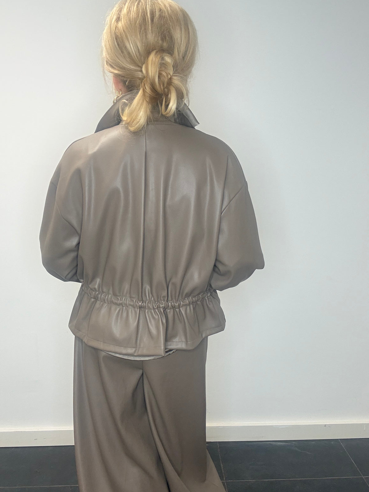 Veste Puh taupe