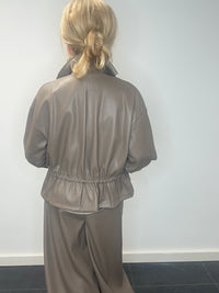 Veste Puh taupe