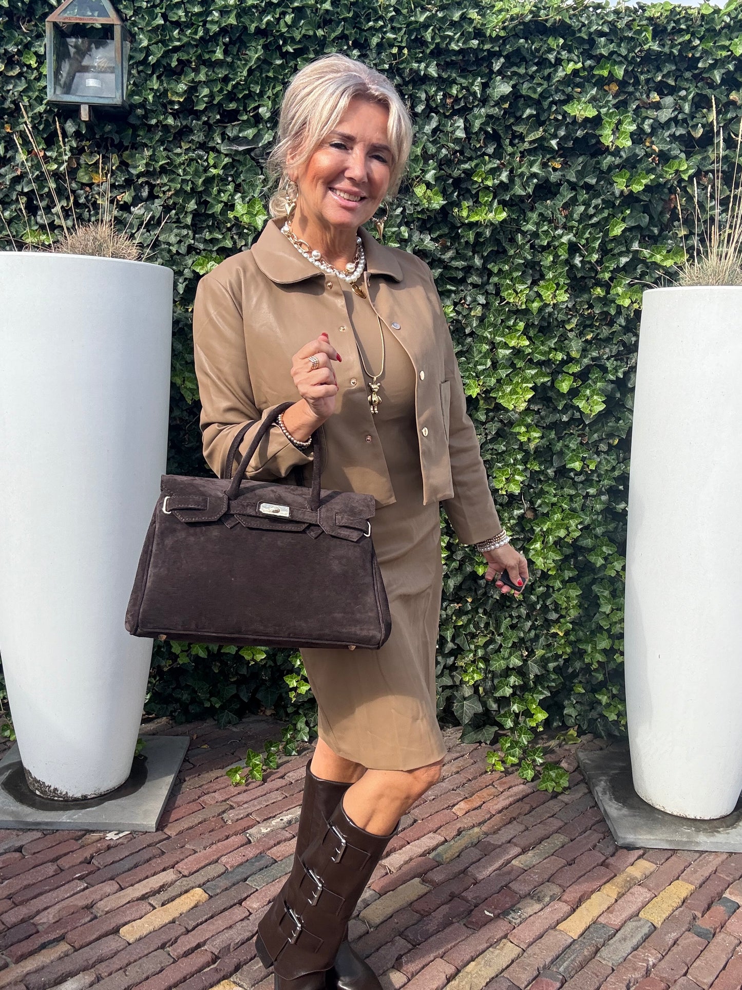 Jasje vegan Leatherlook Jill Camel