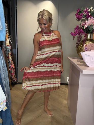 Dress Halter Rood